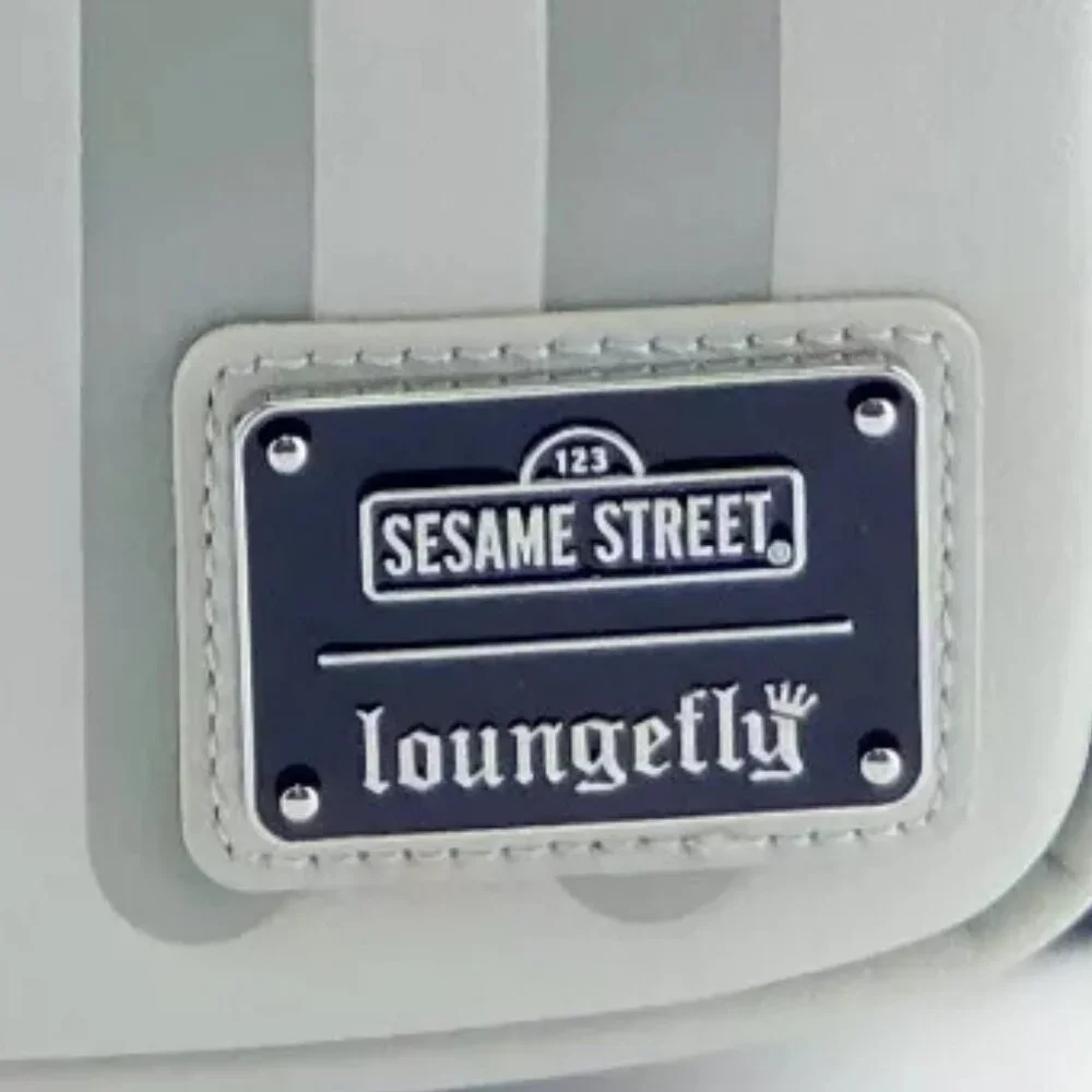 New SESAME STREET Loungefly Oscar the Grouch In Trashcan Backpack Bag